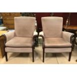 TWO PARKER KNOLL CHAIRS