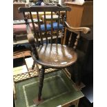 STICKBACK CARVER CHAIR