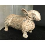 JADE ORIENTAL RAM FIGURE