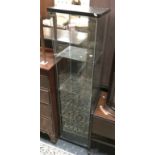 SLIMLINE GLASS DISPLAY CABINET