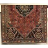 FINE SOUTH WEST PERSIAN QASHQAI CARPET 290CM X 185CM