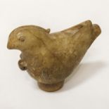 JADE FIGURE OF BIRD