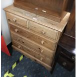 PINE CHEST OF DRAWERS