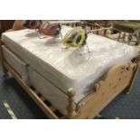 4'6 CHARDONNAY DOUBLE ORTHOPEDIC DIVAN SET