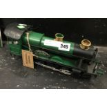 GREEN TRAIN TINPLATE MODEL