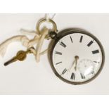 SILVER POCKET WATCH