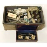 COLLECTION OF DENTAL TOOLS & OTHER ITEMS