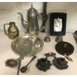 COLLECTION OF VARIOUS BRASSWARE & OTHER METALWARE