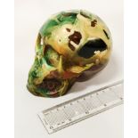 COLOUR SKULL PAPERWEIGHT