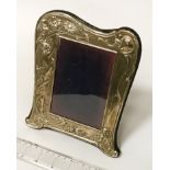 HM SILVER ART NOUVEAU STYLE PHOTO FRAME