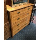 FOUR DRAWER TRAMLINE CHEST