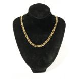 18CT GOLD CHOKER LENGTH NECKLACE