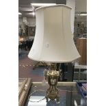 FRENCH VIENNA STYLE GILT LAMP