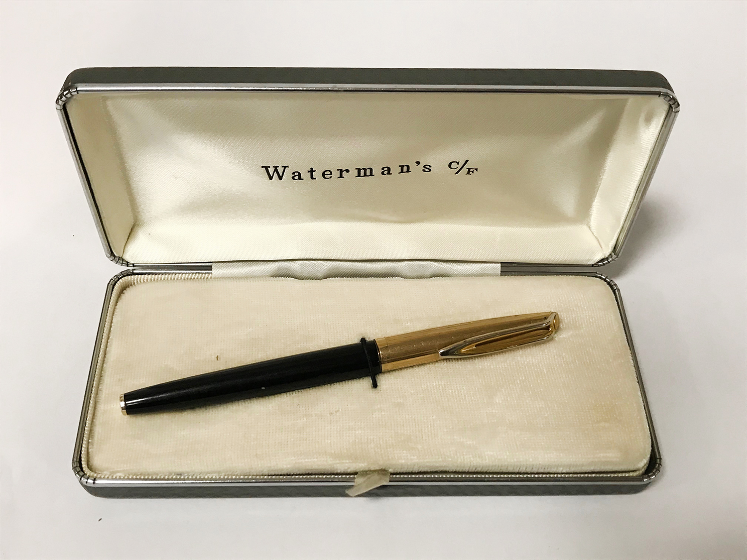 WATERMAN PEN - 14K NIB - CASED