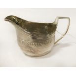 HM SILVER CREAM JUG