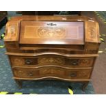 INLAID WRITING CHEST