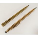 14CT GOLD PEN & ROLLED GOLD PEN
