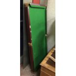 POOL TABLE NEW WITH CUES , BALLS ETC