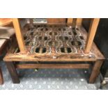 TILED ROSEWOOD LARGE COFFEE TABLE