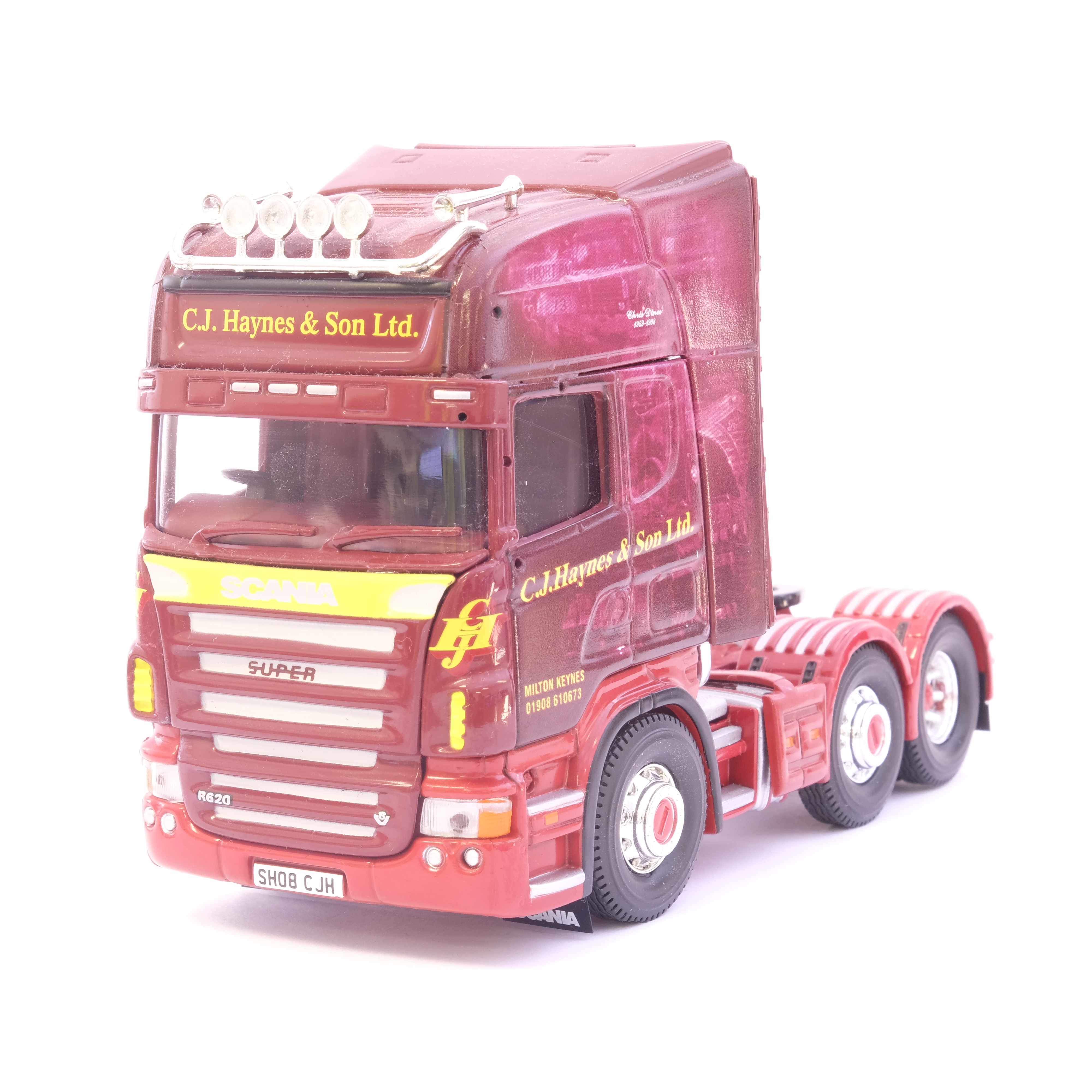 Corgi Scania R Curtainside - C.J. Haynes & Son LTD - Image 3 of 6