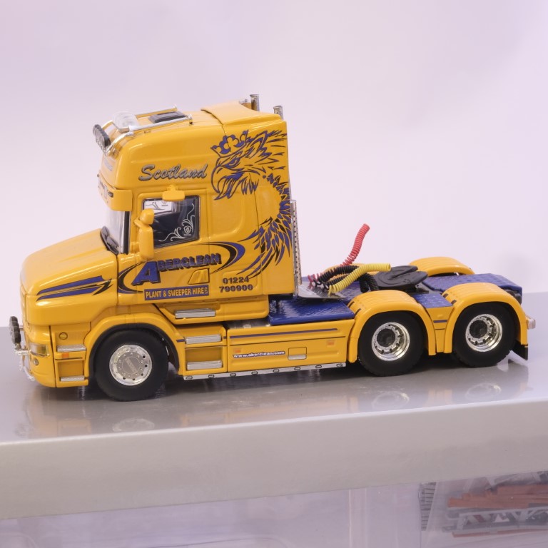 WSI Scania T6 Torpedo Topline 6x4 With Low Loader - Aberclean - Image 2 of 6