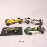 Assorted 4 Assorted Racing Car Models