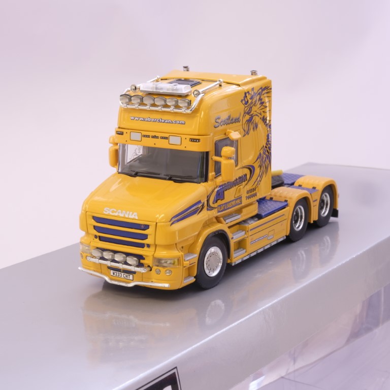 WSI Scania T6 Torpedo Topline 6x4 With Low Loader - Aberclean - Image 3 of 6