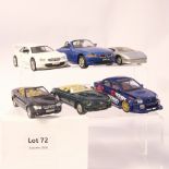 Assorted 6 Assorted Car Models