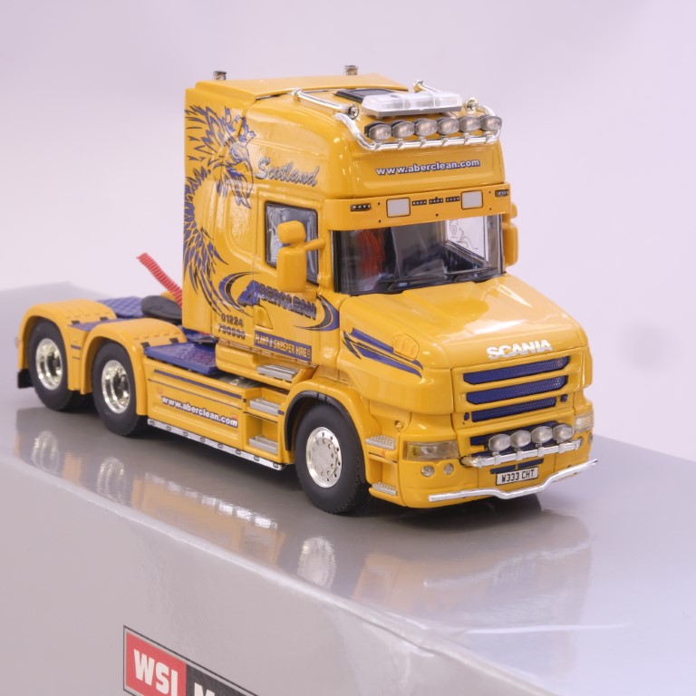 WSI Scania T6 Torpedo Topline 6x4 With Low Loader - Aberclean - Image 4 of 6