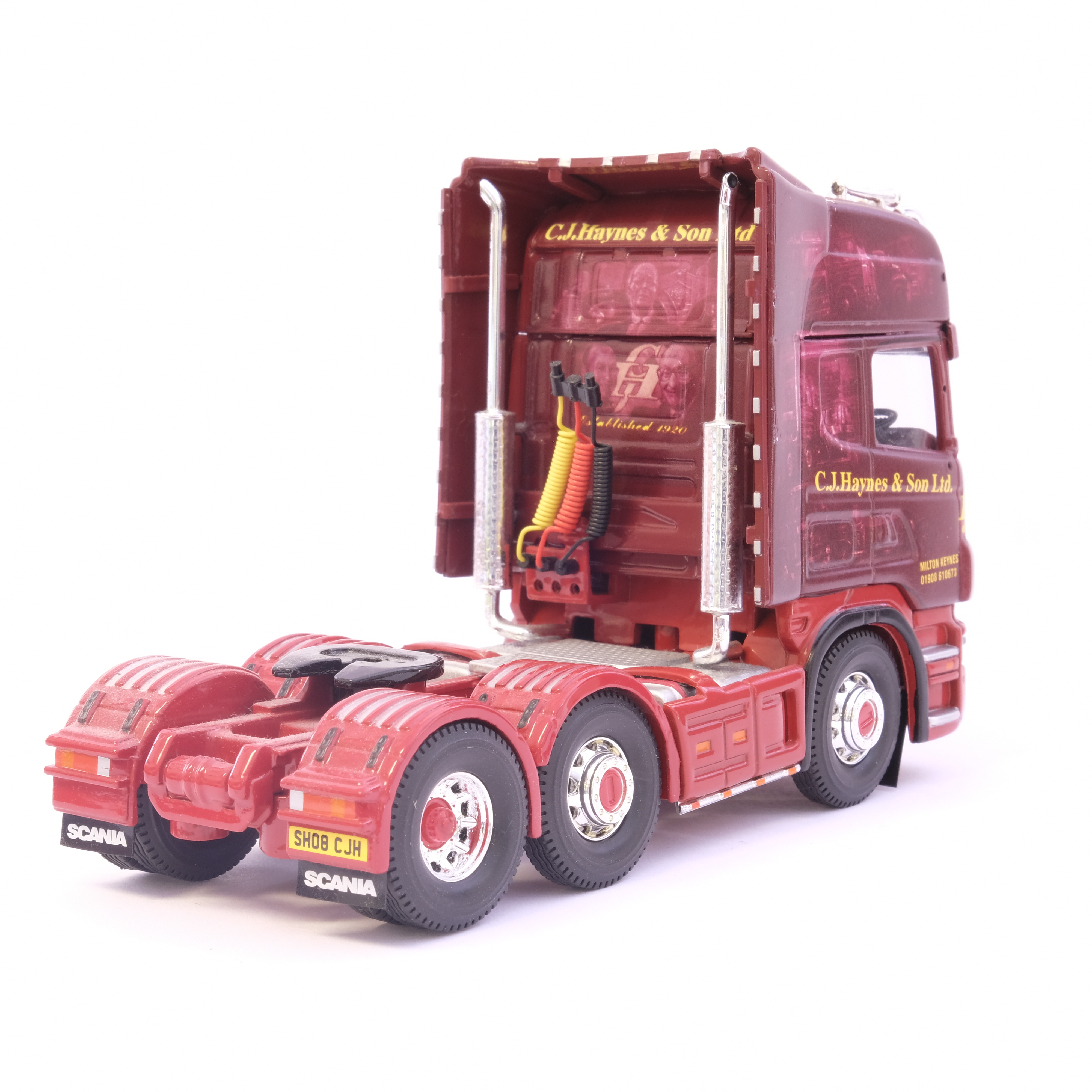 Corgi Scania R Curtainside - C.J. Haynes & Son LTD - Image 5 of 6