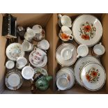 A quantity of Meakin Studio dinnerware together with a Beswick novelty teapot and other items (2)