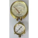 A Southern Railways duplex gauge, by The Westinghouse Brake & Saxby Signal Company Ltd, London,