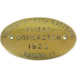 A reproduction works plate from London & North Eastern Railway 1564 1923, 4472/60103 A3 'Flying