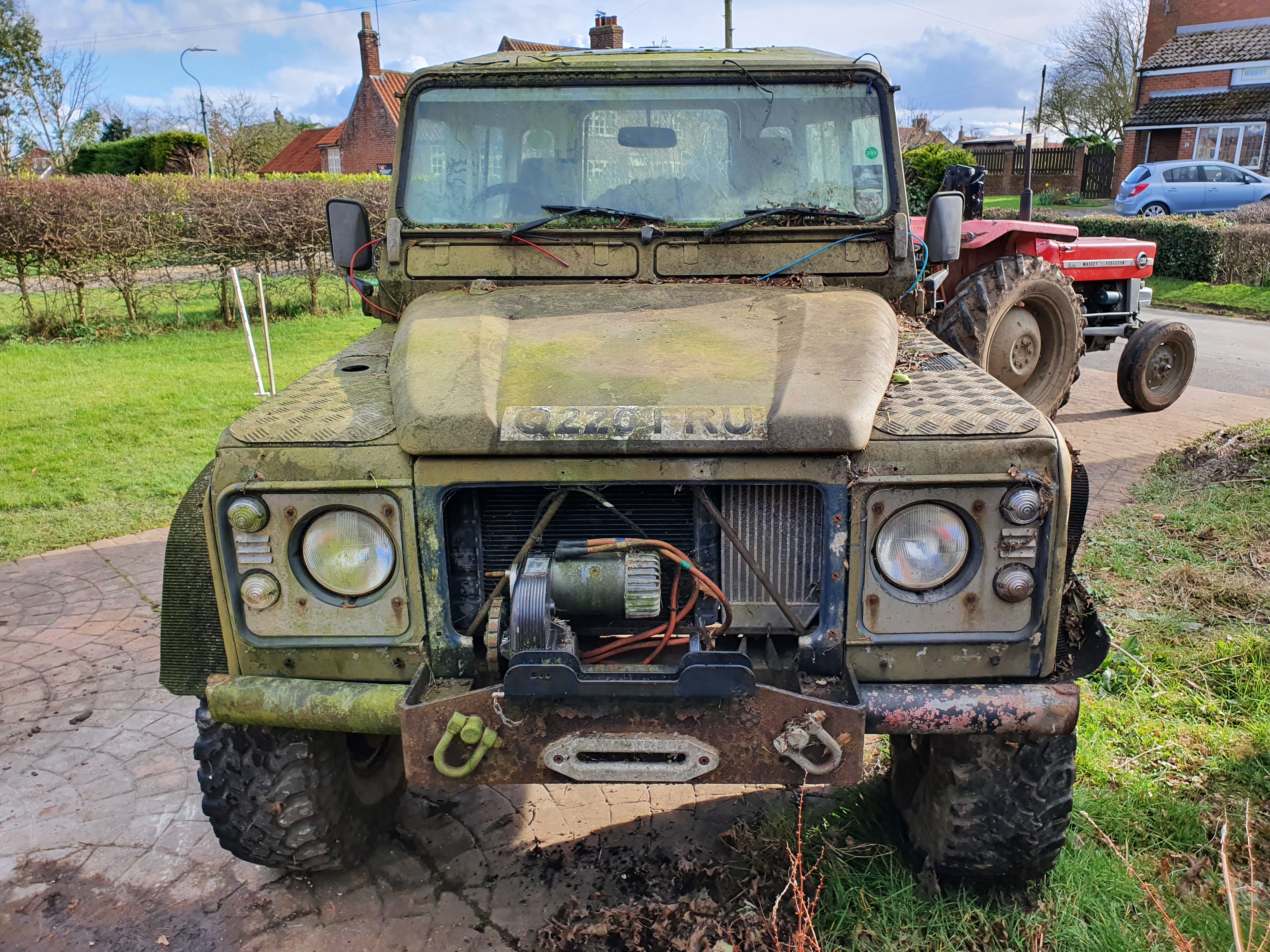 land rover chassis numbers series