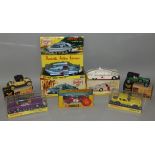 Dinky/Corgi - seven boxed die-cast models to include Dinky Captain Scarlet and the Mysterious No.