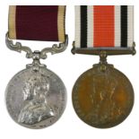 A George V Medal for Faithful Service in the Special Constabulary, named to George Moor and a George