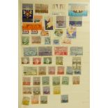 All world stamp collections and accumulations in about a dozen albums, largely widespread with a