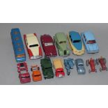 Dinky/Corgi - unboxed die-cast models including Corgi Ford Popular, Dinky No. 156 Rover 75, Ford