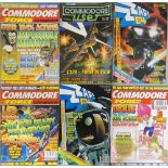 A large quantity of 8-bit magazines for Sinclairs Spectrum and Commodore computers, various game