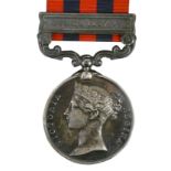 An India General Service Medal, with Burma 1887 - 1889 bar named to 1062 Private W. Gregory 2nd