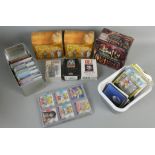 Various collectable trading cards including two boxed Wild N Wicked card collection, together with