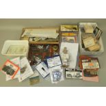 A large collection of railway related kits and accessories, to include Mallard Models GWR 2-4-0