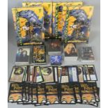 A large quantity of collectable trading cards to include new old stock Godzilla Supervue, Pokemon,