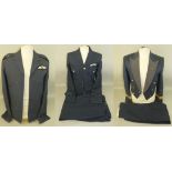 Royal Air Force Flight Lieutenant uniform with pilot's wings, comprising No. 1 dress uniform with