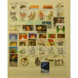 Loose stamps and several stock books of world stamps, to include 7 cover albums with around 400