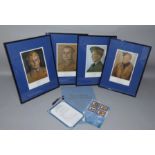 The Jubilee limited edition set of four autographed prints, published to celebrate the RAF