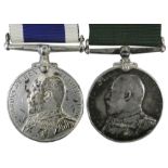 An Edward VII Royal Navy Volunteer Reserve Long Service and Good Conduct Medal, named to D.926 H. R.