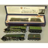 A boxed Bachmann 'OO' gauge Gresley V2 Class 2-6-2 locomotive, together with a Hornby No. 60016