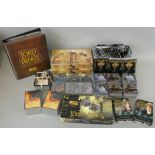 Five Lord of The Rings Artbox collection albums, together with loose new old stock Lord of The Rings