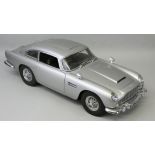 James Bond's Aston Martin Superleggera 1/8 scale model, registration number BMT 216A, featuring